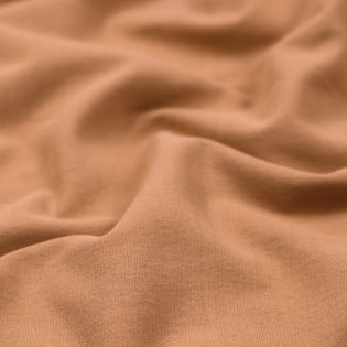 French Terry angeraut - Peach Touch - ocker