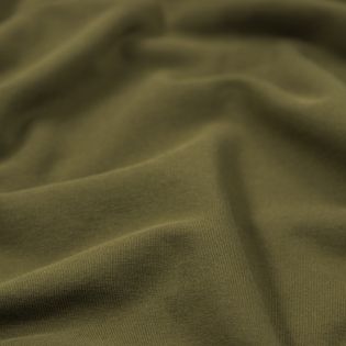 French Terry angeraut - Peach Touch - khaki