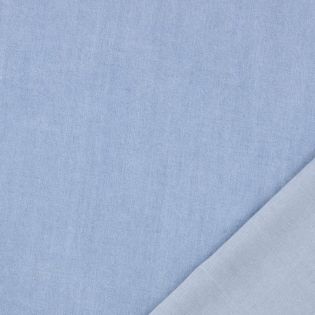Sommerjeans - gewaschen - uni - Lyocell -light  bleached