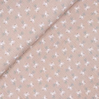 Musselin - kleine Maus - beige