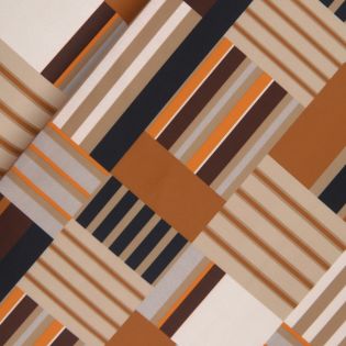 Scuba - Retro - braun-beige-orange