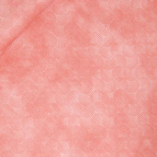 Baumwolle - Popeline -  Zirkelgold - rosa