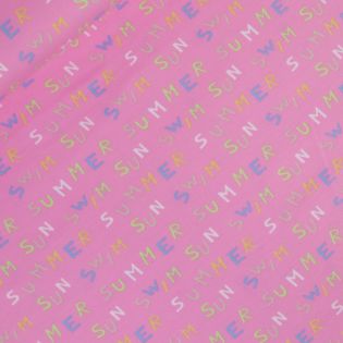 Baumwolljersey  - summer  - sun - swim - rosa
