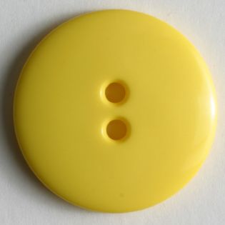 2-Loch-Knopf - 23 mm - glänzend-gelb
