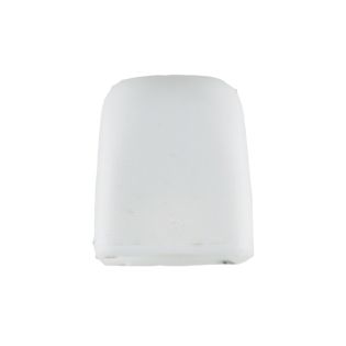 Kordelstopper - 15 mm - weiss