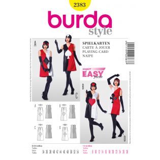 Schnittmuster - burda style - Kartenspiel - 2383