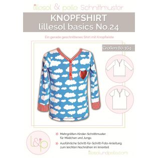 Schnittmuster - Lillesol & Pelle - Basics No. 24 - Knopfshirt