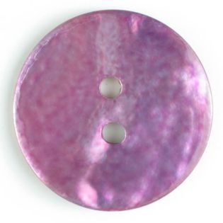 2-Loch-Knopf - 13 mm - Perlmutt - pink