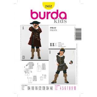Schnittmuster - burda style - Pirat - 2452
