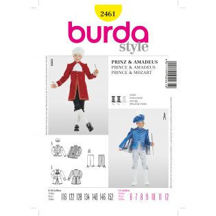Schnittmuster - burda style - Prinz, Amadeus - 2461