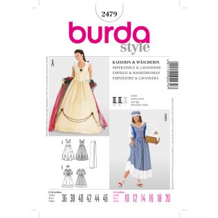 Schnittmuster - burda style - Kaiserin, Wäscherin - 2479