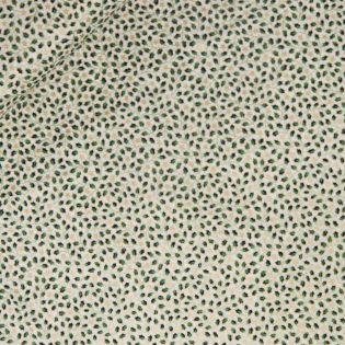 Baumwolle - Weihnachten - Mini-Stechpalmen und Sterne