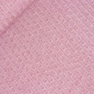 Strickviskose - rosa - metallic