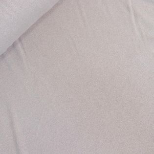 Strick - Viskose - Glitzer - creme