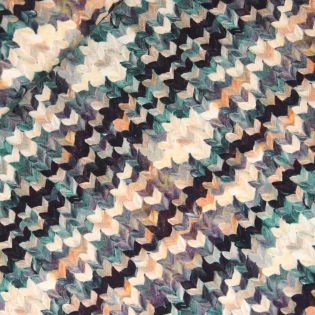 Viskosejersey  - Strickmuster-Optik 