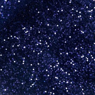 Velvet - stretch - Pailetten - blau