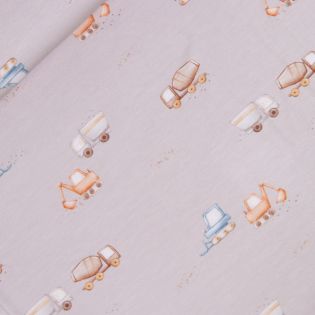 Bambus - Baumwolljersey - Auf der Baustelle