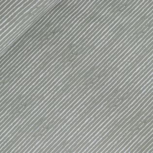 Baumwolljersey - weiße Streifen - khaki