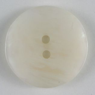 2-Loch-Knopf - 18 mm - creme - marmoriert