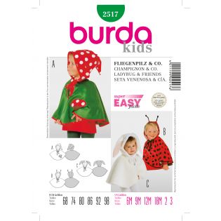 Schnittmuster - burda style - Fliegenpilz & Co - 2517