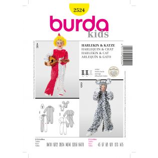 Schnittmuster - burda style - Harlekin & Katze - 2524