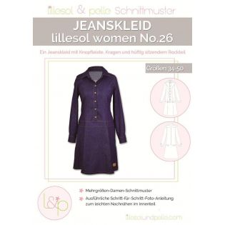 Schnittmuster - Lillesol & Pelle - Lillesol Women No. 26 - Jeanskleid