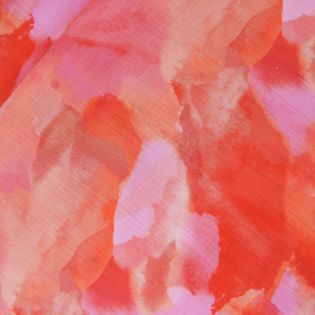 Baumwolle - Musselin - Batik - pink-orange