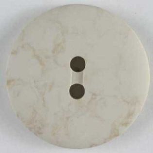 2-Loch-Knopf - 23 mm - beige marmoriert