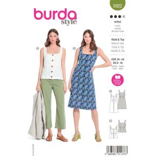 Schnittmuster - burda style - Kleid & Top - 5922