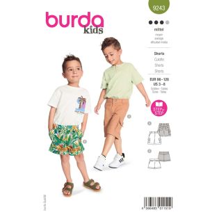 Schnittmuster - burda style - Jungen - Shorts - 9243