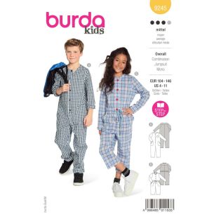 Schnittmuster - burda style - Overall UNISEX - 9245