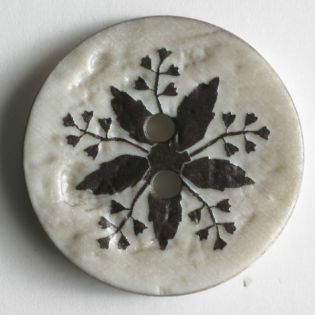 2-Loch-Knopf - 20 mm - Blüte