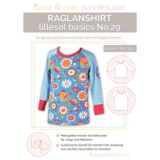 Schnittmuster - Lillesol & Pelle - Basics No. 29 - Raglan-Shirt