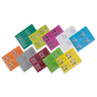 Prym - Farbetiketten für Vario Creative Tool - 10 Farben