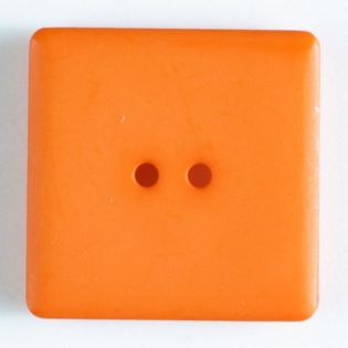 2-Loch-Knopf - 25 mm - Viereck - orange
