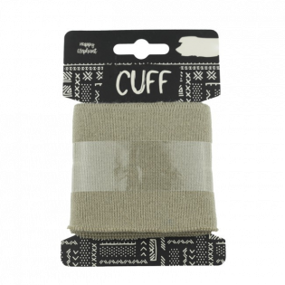 Strickbündchen - Cuff - uni - beige