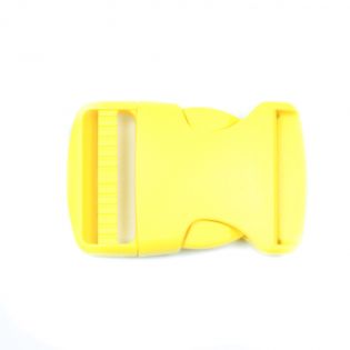 Steckschnalle - 38 mm - gelb