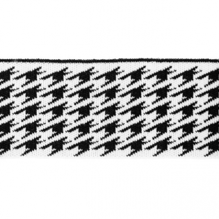 Strickbündchen - Cuff - Hahnentritt