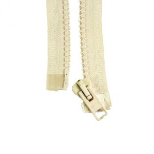 Reißverschluss Opti - P60 - 70cm - Werraschieber - teilbar - creme