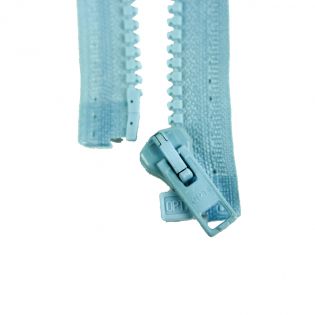 Reißverschluss Opti - P60 - 35cm - Werraschieber - teilbar - eisblau