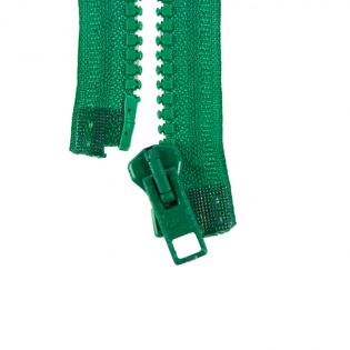 Reißverschluss Opti - P60 - 80cm - Werraschieber - teilbar - grasgrün