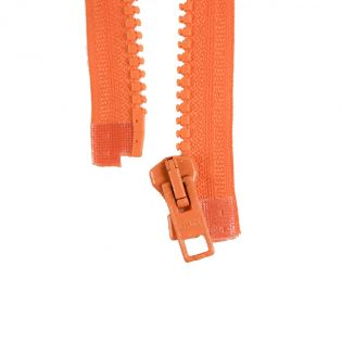 Reißverschluss Opti - P60 - 75cm - Werraschieber - teilbar - orange