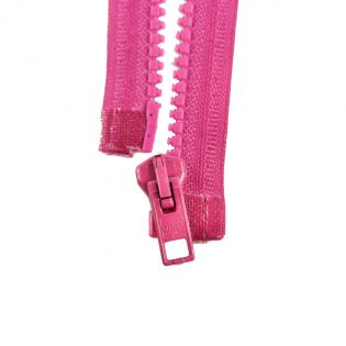 Reißverschluss Opti - P60 - 45cm - Werraschieber - teilbar - pink