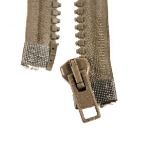 Reißverschluss Opti - P60 - 75cm - Werraschieber - teilbar - taupe