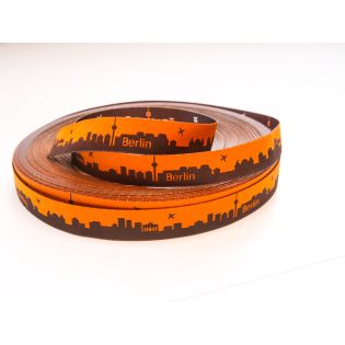 Webband - Skyline Berlin - schwarz/orange
