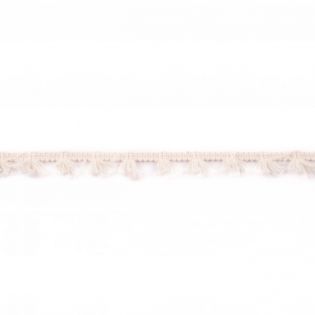 Quastenband - Baumwolle - uni - creme