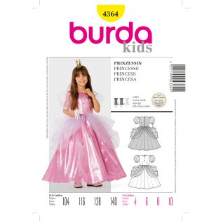 Schnittmuster - burda style - Prinzessin - 4364