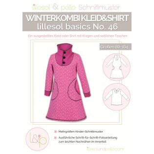Schnittmuster - Lillesol & Pelle - Basics No. 46 - Winterkombi Kleid & Shirt