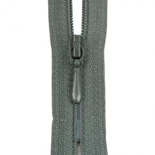 Reißverschluss Opti - S40 - 25cm - Tropfenschieber - nicht teilbar - graphit
