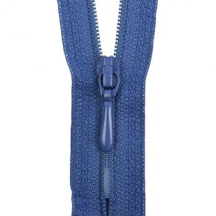Reißverschluss Opti - S40 - 30cm - Tropfenschieber - nicht teilbar - royalblau